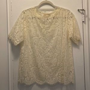 Anthropologie Lace Blouse